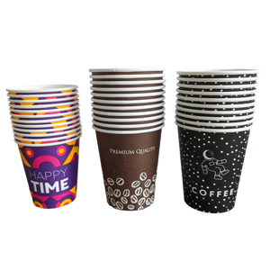 แก้วชาแบบใช้แล้วทิ้ง แก้วกาแฟ 2oz 3oz 4oz 6oz 7oz 8oz 9oz 10oz 12oz 16oz 20oz 22oz แก้วกระดาษสำหรับกาแฟ - Product Image 2