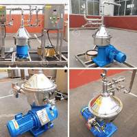50l 12 volts électrique Chine Pakistan Ghee écrémé centrifuge disque coulée lactosérum lait crème séparateur Machine fabricant