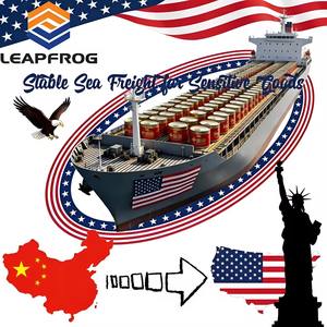 Expédition maritime DDP stable Chine-USA : Snacks épicés, bâtonnets de gelée, produits en conserve, bubble tea – Service de transitaire porte-à-porte par voie maritime - Product Image 1