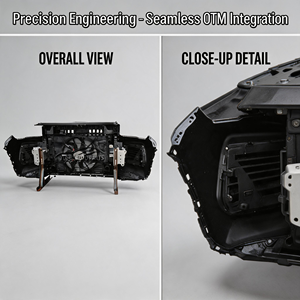 Dhsmt Nouvel ensemble de pare-chocs avant complet, kit de modernisation/amélioration, fixation par vis, ajustement universel, garantie 1 an, Geely Xingyue - Product Image 3