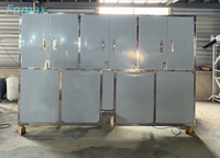 Machine à glace en cubes haute productivité 2 tonnes par jour à usage industriel avec certification CE, dotée d'un moteur, d'une engrenage et d'un PLC essentiels