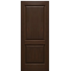 Porta del bagno preappesa in legno con pannello americano per interni della casa di design classico impermeabile del carpentiere - Product Image 4