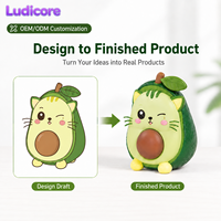 Figura de PVC Personalizada de Fábrica Ludicore 10Y, Figura de Acción 3D Kawaii, Muñecos Miniatura de Diseño Personalizado
