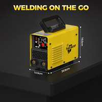 HAXIAOER ARC-140 140A Poste à souder MMA IGBT Inverter 110V Portable 2-en-1 pour soudage à l'arc TIG et à l'électrode, pour débutants et bricolage, avec fonction Hot Start