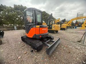 Mini-excavatrice Hitachi Zaxis 50 U de 1,5 tonne avec godet de terrassement d'une capacité de 0,12 m³, équipement de construction d'occasion - Product Image 4