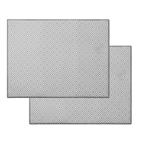 Comptoir en verre Tapis pliable pour sécher la vaisselle avec boucles Tapis de protection pour support sec