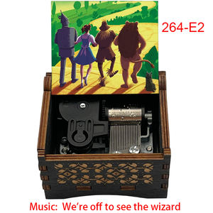 Caja Musical de Madera con Mecanismo Sankyo, Regalo Especial para la Familia, Regalos de Navidad, Regalos DIY para Él y Ella - Product Image 5