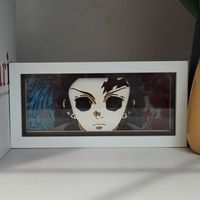 Lampe de nuit USB à commande tactile, effet 3D, lampe personnalisée, lampe de chevet LED personnalisée pour adolescents