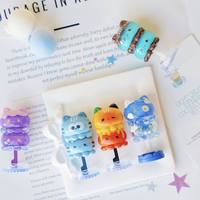 Offre Spéciale : Figurines de collection en vinyle Octocats Ice pop Beans, Octocats Popsicles Minis, Chatons Mignons, Petits Jouets Octocats (24 pièces)
