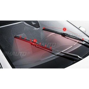 ใบปัดน้ำฝนแบบไร้โครงสำหรับรถยนต์ Kia RIO ใบปัดน้ำฝนกระจกหน้า ชุดอุปกรณ์ตกแต่งรถยนต์ - Product Image 3