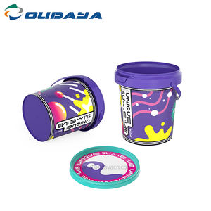 Recipiente de Plástico IML para Helado Congelado de 800ml 26oz, Bote para Microondas con Tapa y Asa - Product Image 4