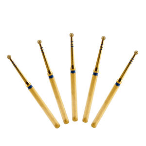 Toboom BR-D21 <span class=keywords><strong>Bur</strong></span> gigi Grit Kasar setengah kasar alat kerja bulat listrik logam Shanghai Roland profesional produsen panas - Product Image 4