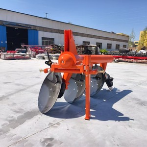Disc Plough 3 Row Farm <b>Cultivator</b> Tractor Mounted Red High Productivity - Product Image 2