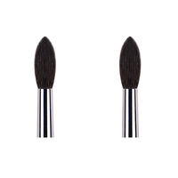 Pinceaux de maquillage professionnels de luxe 41 pièces avec manche en ébène, pinceau pointu pour surligneur, poils de chèvre haut de gamme, outils de maquillage professionnels