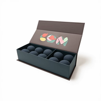 Boîte cadeau de mariage personnalisée avec impression couleur CMYK, design pliable haut de gamme, poignée, doublure en éponge imperméable, fermeture magnétique, directement de l'usine