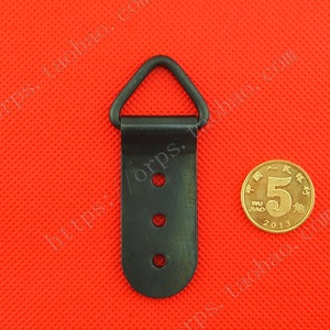 Ori Iron Hook 65x21mm Antique Style Triangular Garment Accessory Rust Resistant - Product Image 2