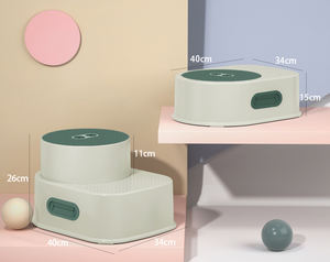 GICA 8046 tabouret de pied de toilette pour bébé avec design antidérapant pour enfants chaise haute rotative pour bébé - Product Image 2