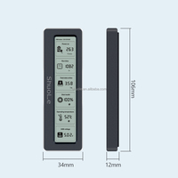 NVMe NGFF Enclosure 20Gbps PCIE SATA SSD Case USB3.2 GEN2X2 M.2 2280/2260/2242 Adaptor Pembaca SSD M-key/B+M Key dengan Layar LCD