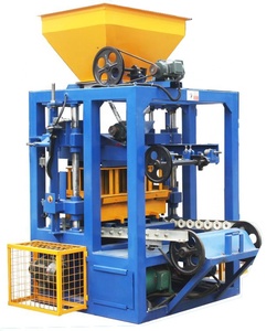 Semi-automatische betonnen baksteenmachine, cement holle baksteenblokken vormmachine, PLC-gestuurde baksteenmachine - Product Image 2
