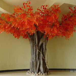 Árbol <span class=keywords><strong>de</strong></span> <span class=keywords><strong>Navidad</strong></span> <span class=keywords><strong>artificial</strong></span> <span class=keywords><strong>de</strong></span> Ginkgo, decoración festiva interior/exterior, Año Nuevo, Día <span class=keywords><strong>de</strong></span> San Valentín, Pascua, decoraciones grandes <span class=keywords><strong>de</strong></span> seda <span class=keywords><strong>de</strong></span> plástico - Product Image 2