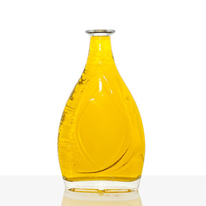 Botella de Ginebra negra mate al por mayor botella de cristal de 700ML botellas de Ginebra de corcho grabadas - Product Image 4