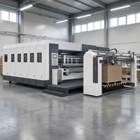 Machine de fabrication de boîtes en carton ondulé haute vitesse Shineking, empileur vibrant, équipement de formage automatique de carton pour l'emballage