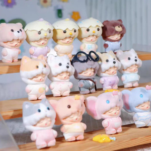 บ้านของเล่นสัตว์เลี้ยงน่ารัก ยูโม่ คลาวด์ ดรีม มินิ บลายด์บ็อกซ์ ตุ๊กตาขนนุ่ม 15 ชิ้น พร้อมรุ่นลิมิเต็ด สำหรับเป็นของขวัญวันเกิดเด็กผู้หญิง - Product Image 2
