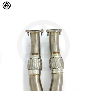 ท่อไอเสียไทเทเนียม csz สำหรับ Nissan <span class=keywords><strong>GTR</strong></span> <span class=keywords><strong>R35</strong></span> 3.8T ท่อกลาง V6ท่อกลาง <span class=keywords><strong>GTR</strong></span> - Product Image 5