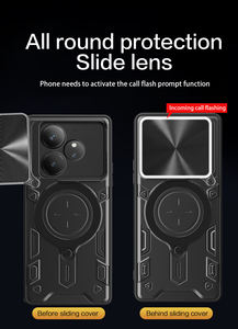 Funda con soporte <span class=keywords><strong>de</strong></span> anillo con soporte <span class=keywords><strong>de</strong></span> rotación 360 para Realme GT Neo <span class=keywords><strong>5</strong></span>, funda <span class=keywords><strong>de</strong></span> teléfono móvil <span class=keywords><strong>de</strong></span> protección completa anticaída para OPPO Realme GT3 5G - Product Image 4