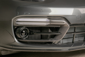 สำหรับ <span class=keywords><strong>Porsche</strong></span> <span class=keywords><strong>Panamera</strong></span> 2017 2018 2019 2020 2021 <span class=keywords><strong>2022</strong></span> 2023 971 ชุดแต่งไฟวิ่งกลางวันแบบ <span class=keywords><strong>GTS</strong></span>/SD สไตล์คาร์บอนไฟเบอร์แห้ง - Product Image 4