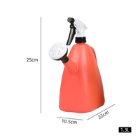 Bouteille d'arrosage en gros, arrosoir de haute qualité pour plantes succulentes et bonsaïs, bleu (SH-0102-3)