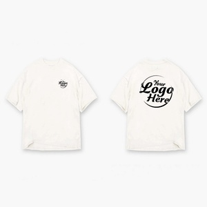 เสื้อยืดแขนสั้นสีลูกกวาดพิมพ์ลายสโลแกนตามสั่งคุณภาพสูง สไตล์สตรีทโดปามีน สำหรับฤดูร้อน ผ้าฝ้าย 100% ระบายอากาศได้ดี - Product Image 5