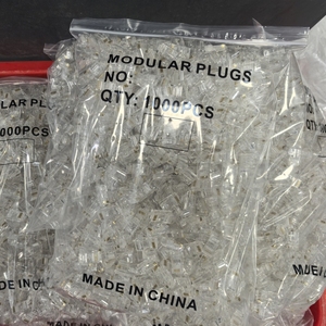 Câble Ethernet en gros Connecteur <span class=keywords><strong>RJ45</strong></span> RG45 <span class=keywords><strong>Cat</strong></span> 5e <span class=keywords><strong>6</strong></span> Connecteur mâle 8p - Product Image 3