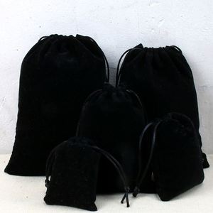 Pochettes en velours réutilisables de haute qualité pour instruments de beauté et bijoux, avec cordon de serrage, résistantes aux chocs, logo et taille personnalisés, pour bougies - Product Image 3