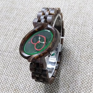 Yimi Qinxiang Coffee Watch con Sparkstone Dial Rhinestone Time Standard Heart Flying <span class=keywords><strong>Immortal</strong></span> Fashion Banda de acero inoxidable - Product Image 4