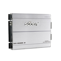 Amplificateur Auto Monobloc Classe D Suoer 1500 Watts de Puissance Maximale avec Filtres Actifs, Sortie 1 Canal