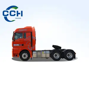 Gloednieuw Gemaakt In China Sitrak G 7S Zware Vrachtwagen Best Verkopende Aandrijving 6X4 Lng Automatische Tien-Wheel Sitrak G 7S Tractor Vrachtwagens