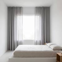 Rail de rideau compact en aluminium silencieux 2,2 mm, robuste et silencieux, avec glissières en téflon, installation facile pour la maison et l'hôtel