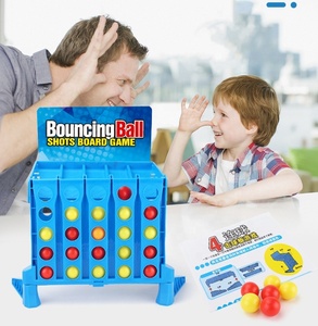 Balle rebondissante Tirs Jeu de société Jeu quatre dans une rangée Balle sautante connecter jeu de balle pour les enfants et l'activité familiale - Product Image 6