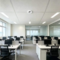 Capteur KNX ToF encastré au plafond pour buanderie de villa, avec détection de lumière du jour et remplacement PIR, précision KNX TP mm, 30Hz
