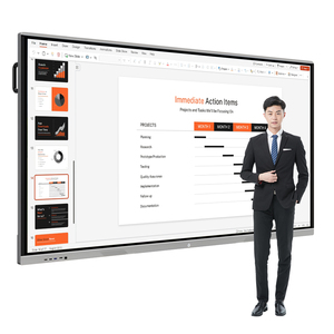 55 65 75 85 4K màn hình cảm ứng inch bảng trắng điện tử tương tác trường tương tác bảng thông minh phẳng cho lớp học - Product Image 1