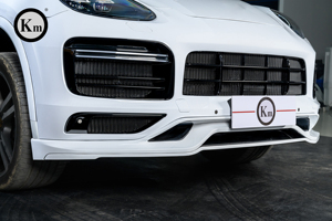 Para <span class=keywords><strong>Porsche</strong></span> <span class=keywords><strong>Cayenne</strong></span> 2011 2012 2013 <span class=keywords><strong>2014</strong></span> 958.1 (de modelo antiguo a nuevo 9Y0.1 <span class=keywords><strong>GTS</strong></span>): Parachoques delantero, pasos de rueda, paneles de puerta, labio trasero y labio delantero TKT - Product Image 4
