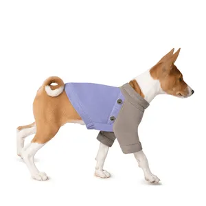 Joymay 2025 lujo personalizado <span class=keywords><strong>galgo</strong></span> <span class=keywords><strong>italiano</strong></span> ropa abrigos para todas las razas algodón Lino perro Jumper manga corta verano - Product Image 3