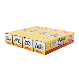 NGK 92483 LKR6C Bougie d'allumage standard en alliage de nickel pour remplacement de moteur de voiture, lot de 4 - Product Image 4