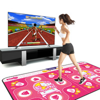 Tapis de danse connecté à la télévision et à l'ordinateur, double machine de danse, équipement de yoga et de fitness à domicile