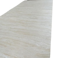 Mur de pierre flexible de conception moderne de travertin de Milan MCM matériau de construction ignifuge imperméable pour l'usage extérieur d'intérieur d'hôtel