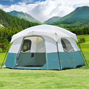 เต็นท์ตั้งแคมป์กลางแจ้งกันน้ำเต็นท์ตั้งแคมป์พับได้สำหรับ3-4คนเต็นท์ตั้งแคมป์ - Product Image 4