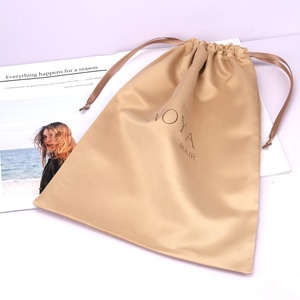 Bolsa de Satén Suave de Alta Gama con Cordón para Guardar Extensiones de Cabello, Ropa Interior y Ropa, Bolsa de Seda para Almacenamiento - Product Image 4