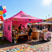 Production de auvents de toit à double couche avec une résistance avancée aux intempéries pour des performances fiables lors d'événements commerciaux en plein air exigeants