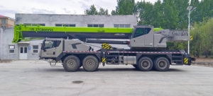 Grue de camion de 80 tonnes, 5 sections, flèche en <span class=keywords><strong>U</strong></span> de 49 m, système de contrôle intelligent, double stabilisateurs, en promotion - Product Image 6